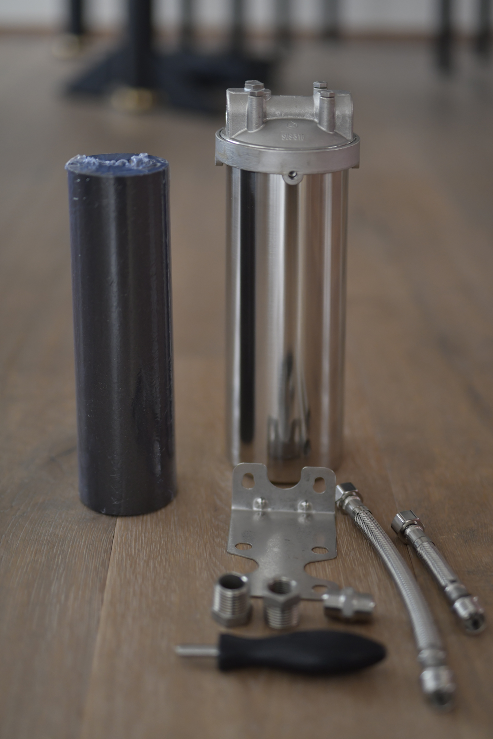 SAN-MINI 316er-Edelstahl Untertisch-Filteranlage