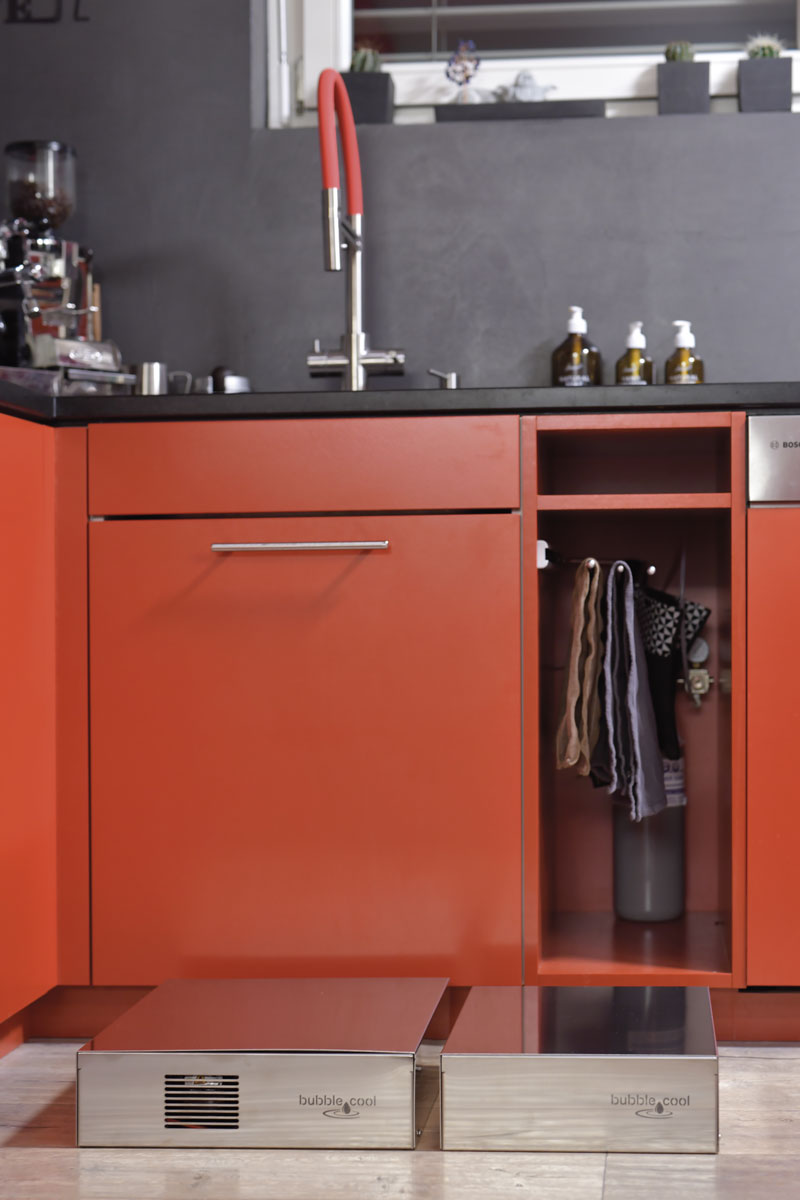 bubble-cool: kitchen plinth water filter system bubble-cool: kitchen plinth water filter system